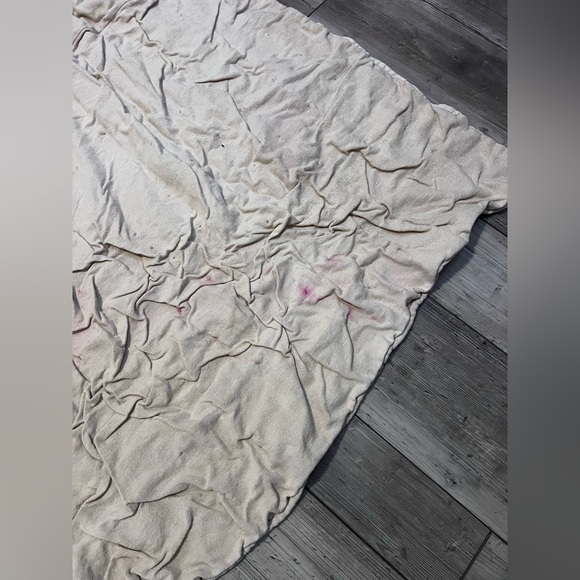 Vintage Handmade Patchwork Multicolor Quilt Cozy Winter Wool Antique Home Decor - Picture 11 of 14